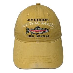Dave Blackburn's Kootenai Angler Baseball Cap Brown One Size Ouray Sportswear